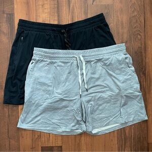 2 Pairs of Soft Athletic/leisure Shorts